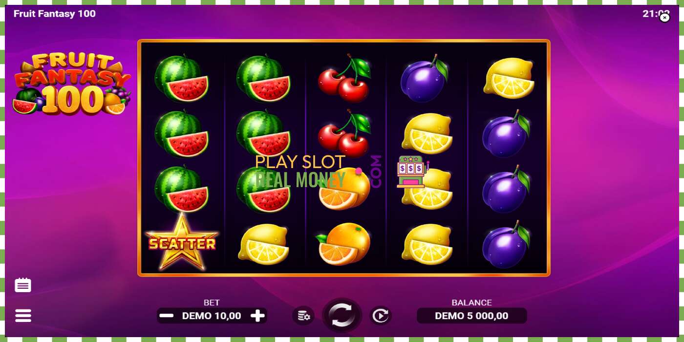 Slot Fruit Fantasy 100 чыныгы акча үчүн, сүрөт - 2