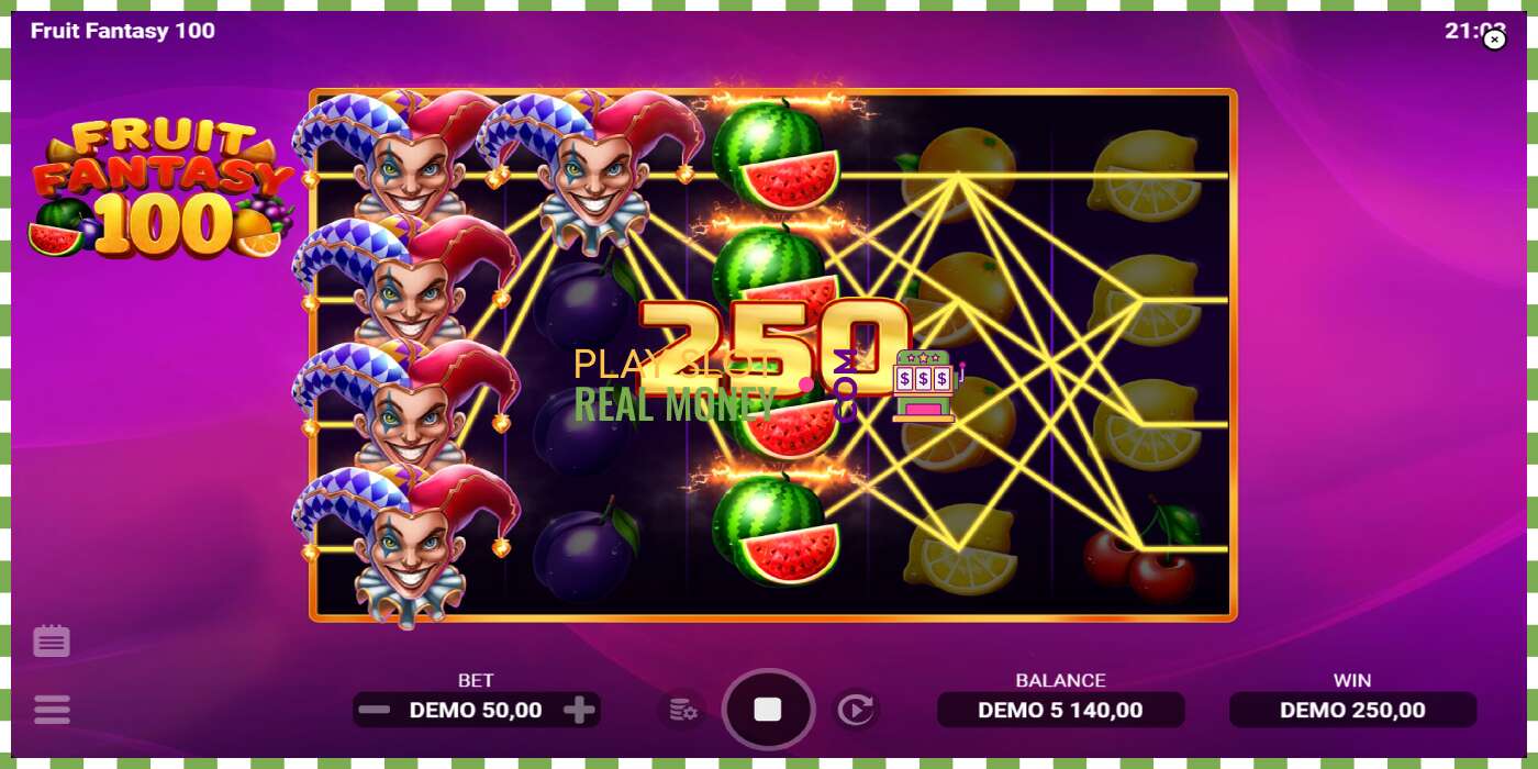 Slot Fruit Fantasy 100 чыныгы акча үчүн, сүрөт - 4