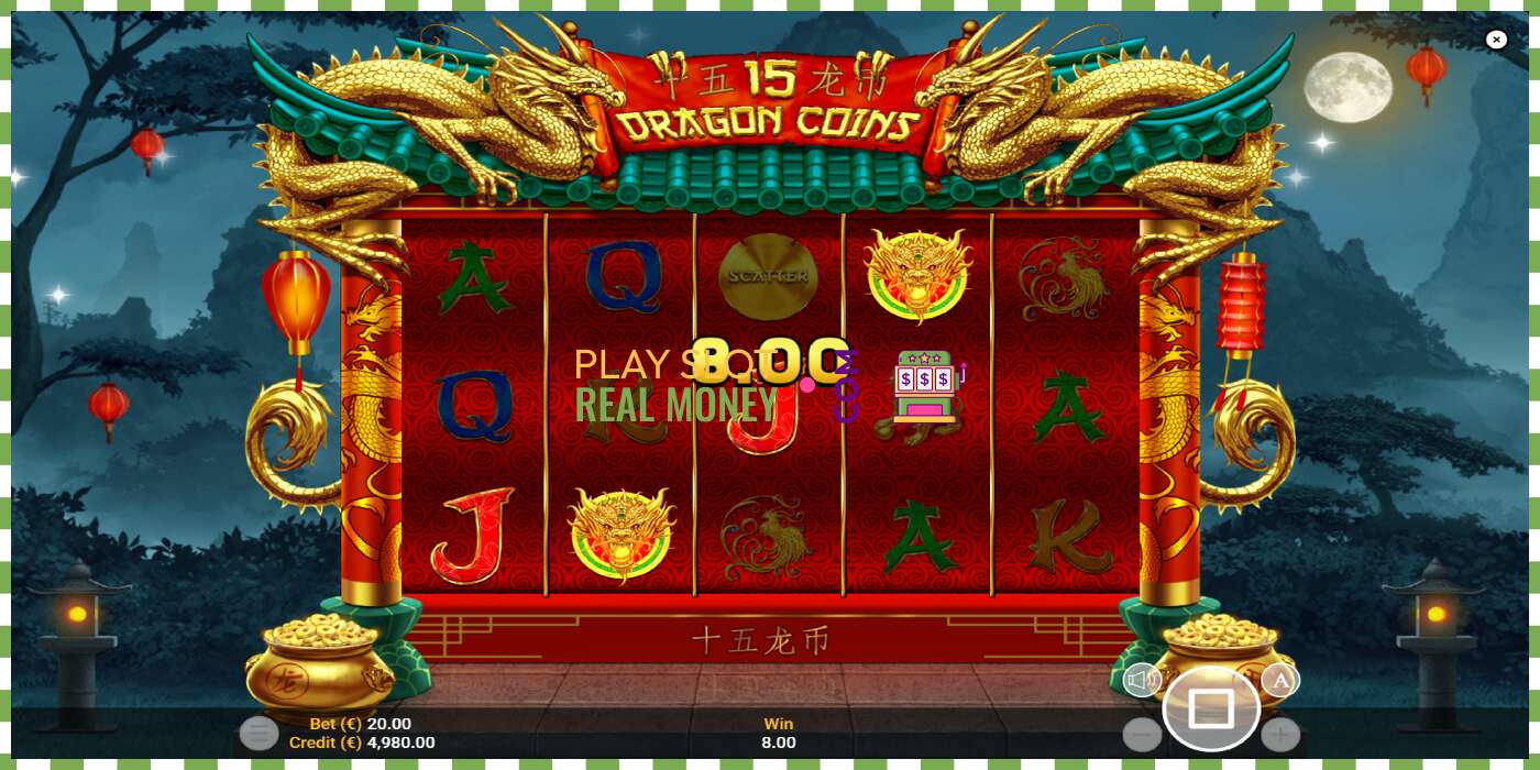 Slot 15 Dragon Coins za pravi novac, slika - 3