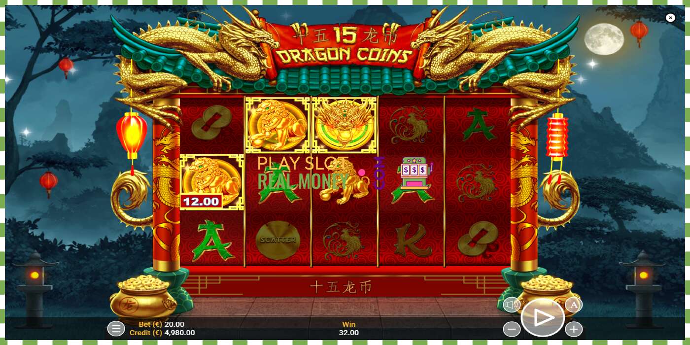 Slot 15 Dragon Coins za pravi novac, slika - 4