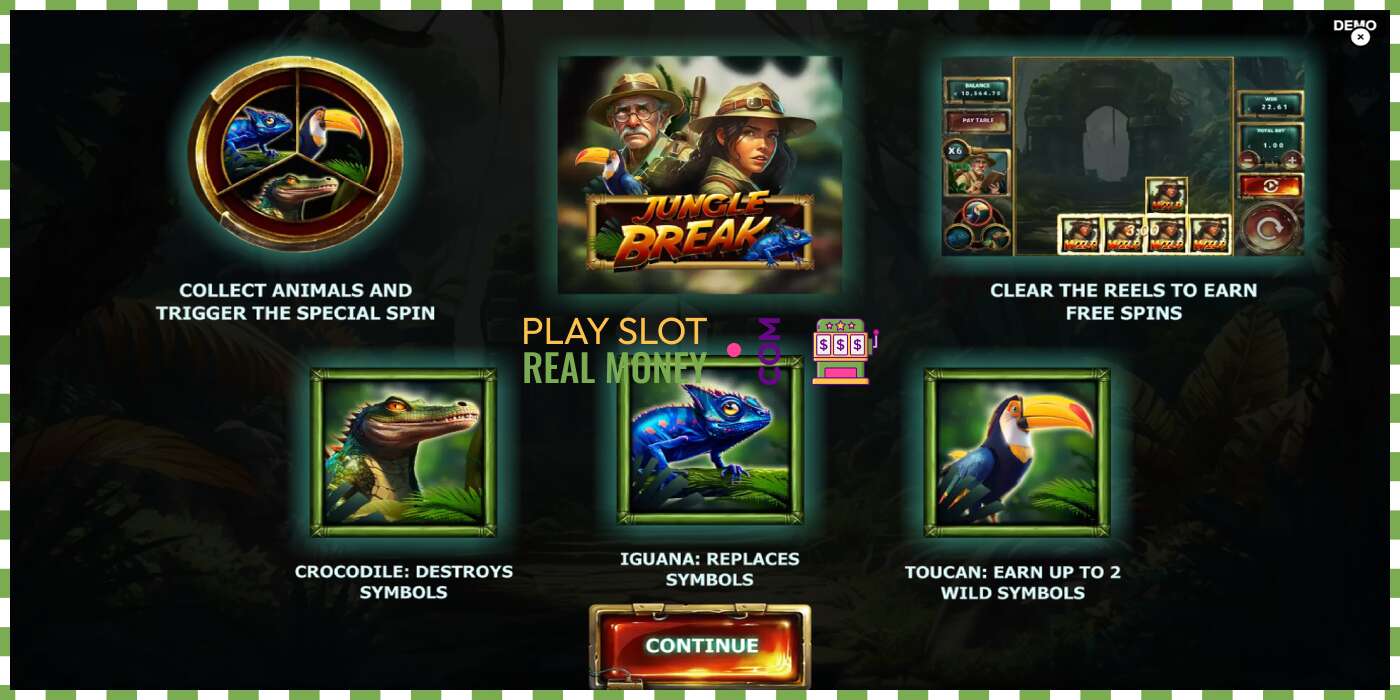 Slot Jungle Break pe bani reali, poza - 1