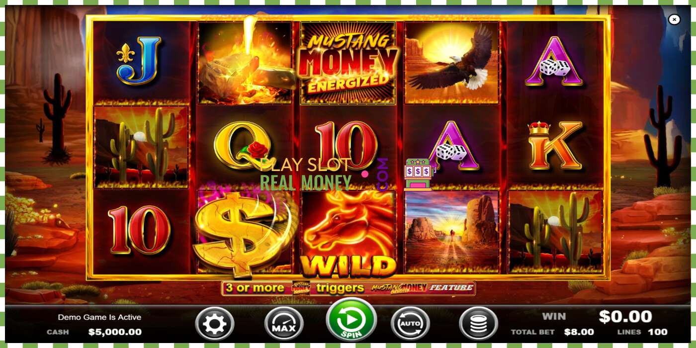 Slot Mustang Money Energized haqiqiy pul uchun, rasm - 2