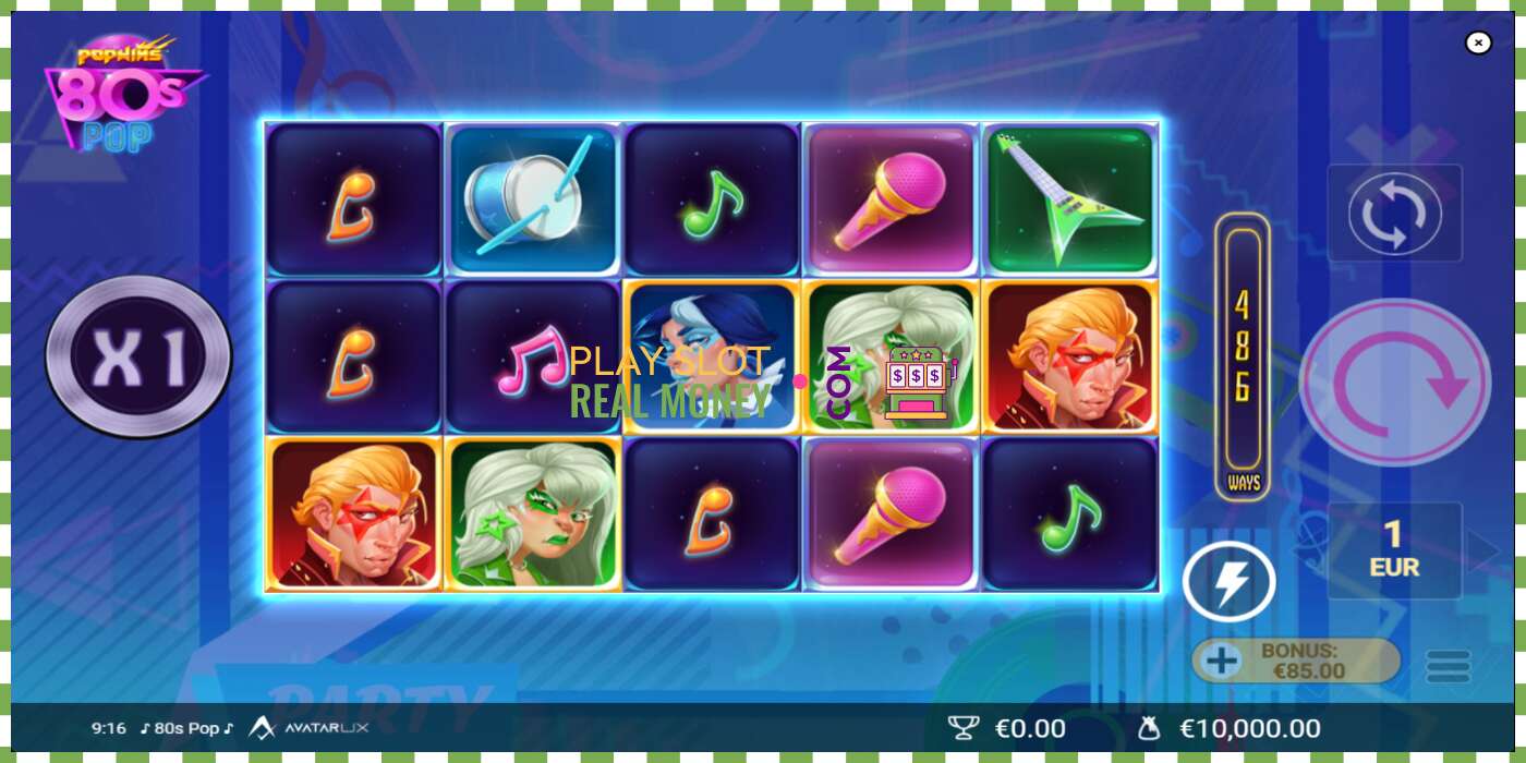 Slots 80sPop par īstu naudu, bilde - 2