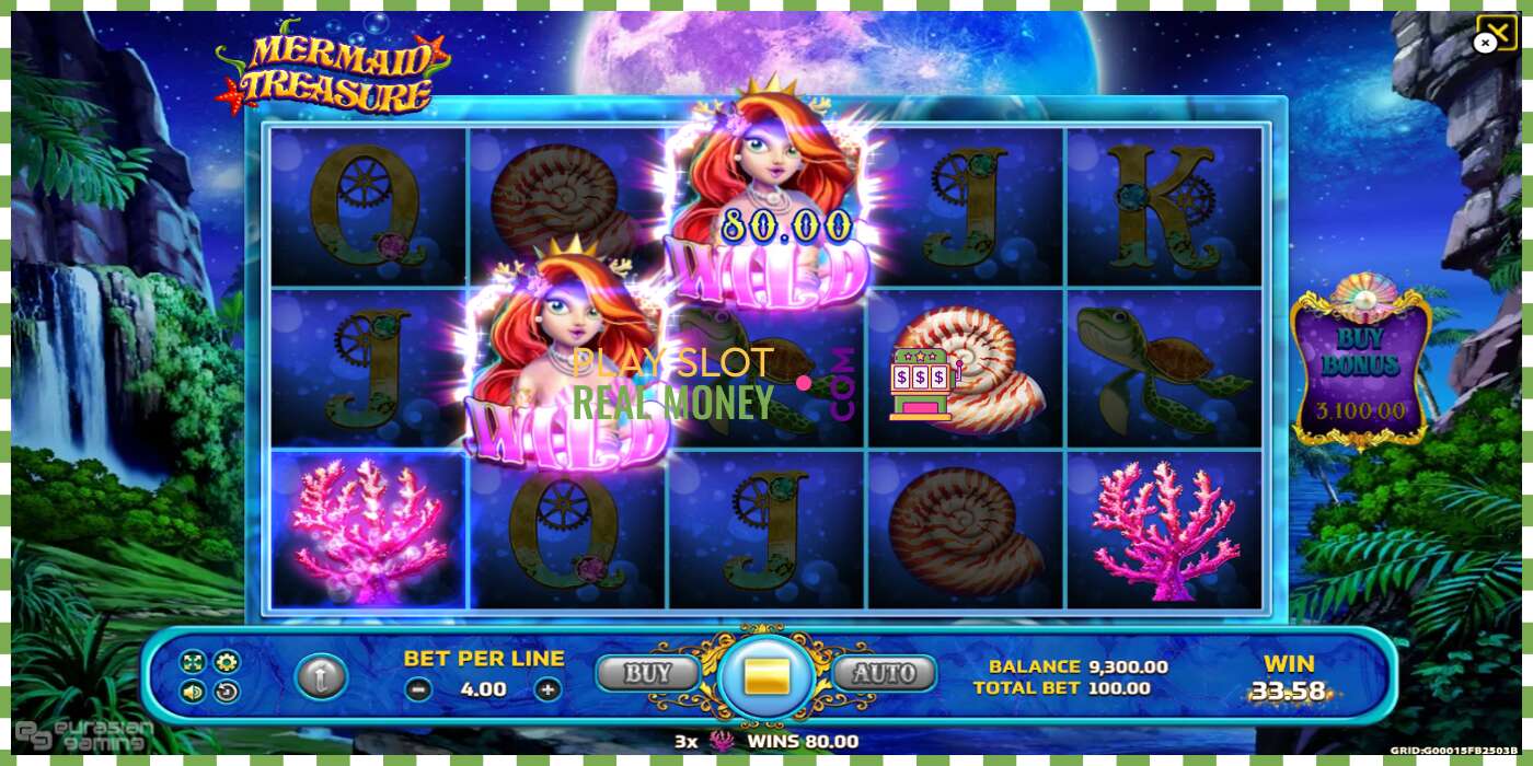 Слот Mermaid Treasure на реальные деньги, картинка - 3