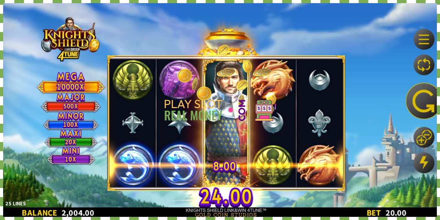 Slot Knights Shield Link & Win 4Tune for real money, picture - 3