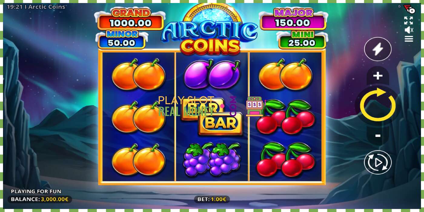 Slot Arctic Coins haqiqiy pul uchun, rasm - 2