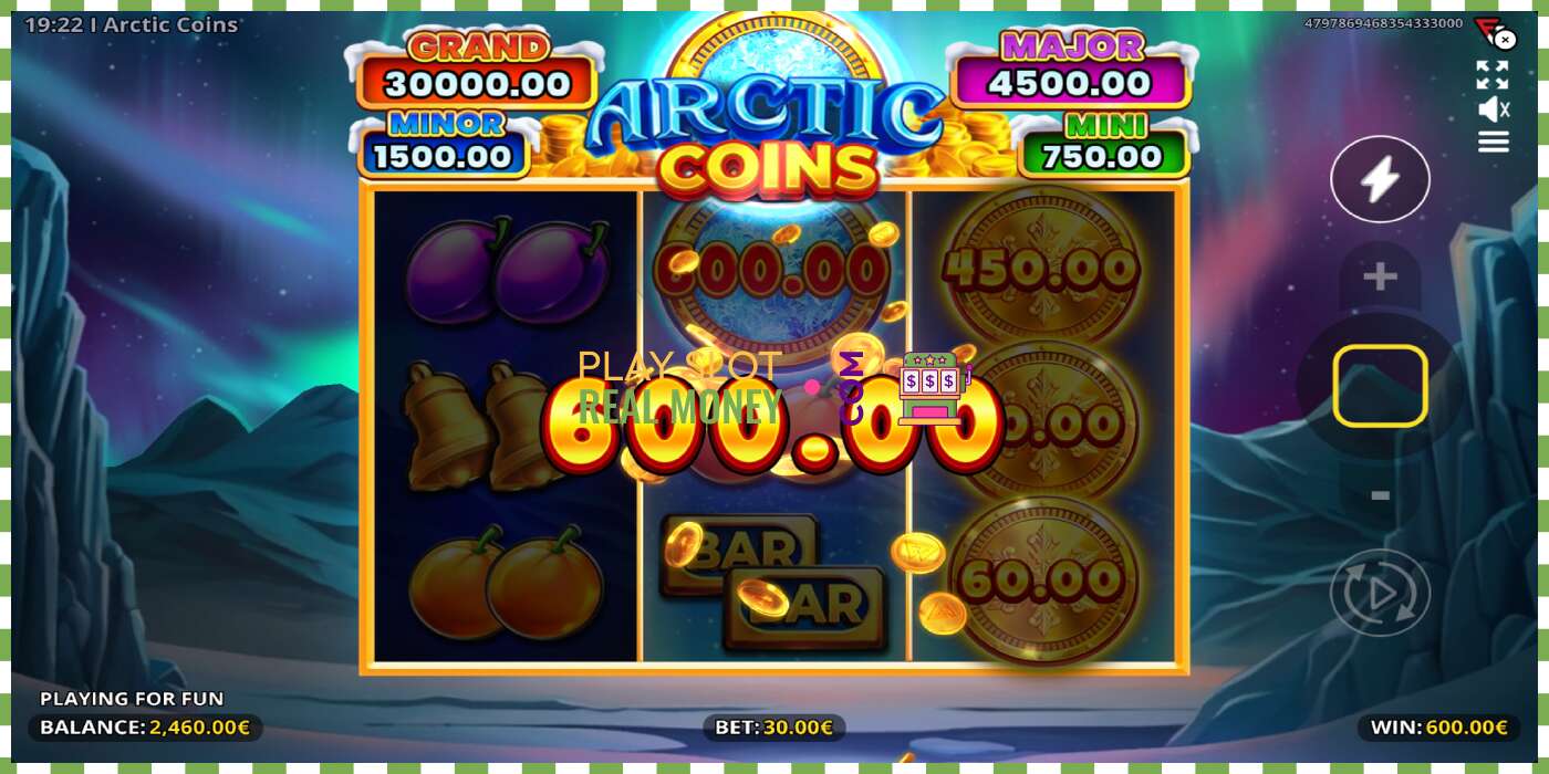 Slot Arctic Coins haqiqiy pul uchun, rasm - 3