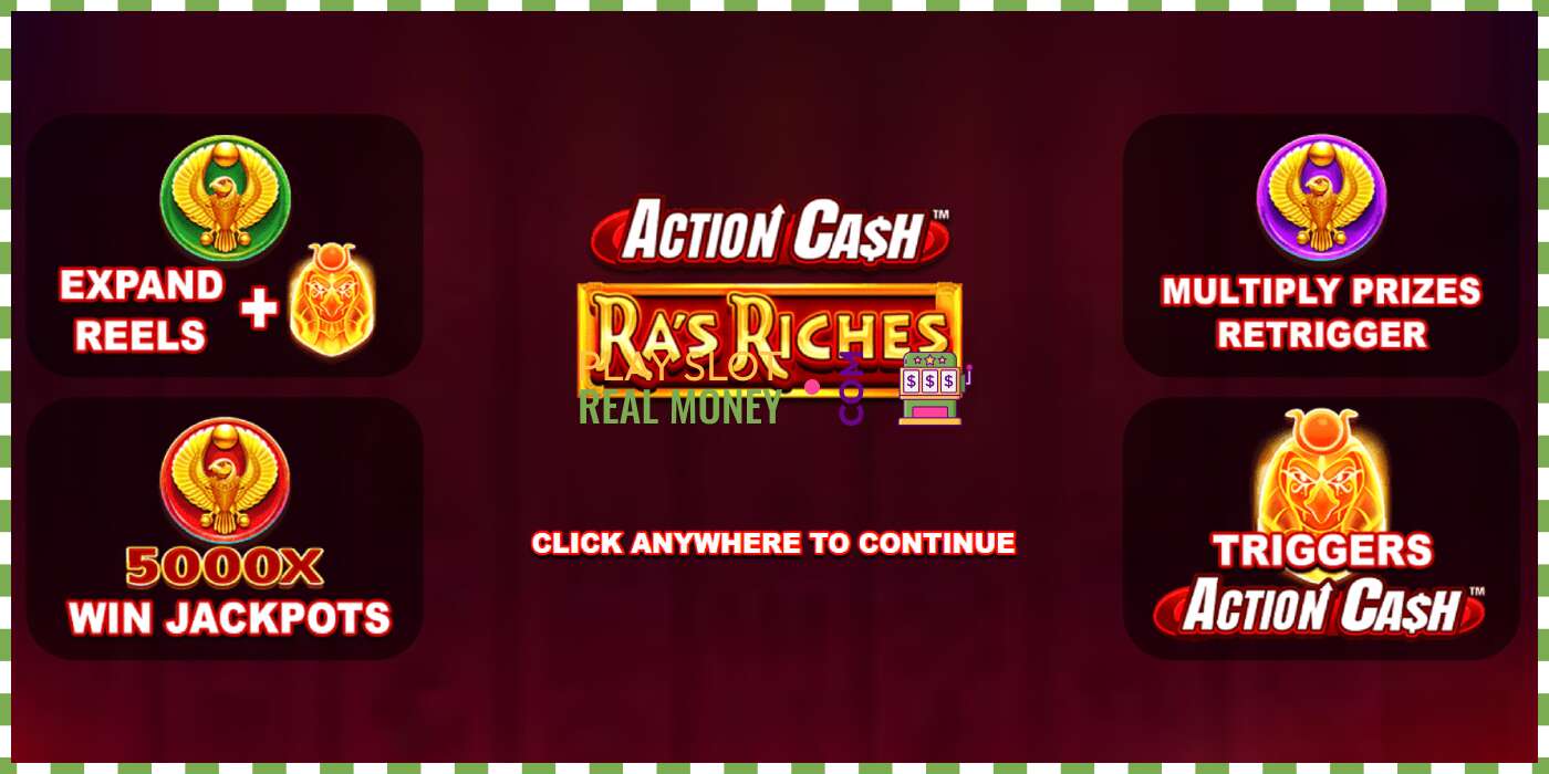 Reža Action Cash Ras Riches za pravi denar, slika - 1