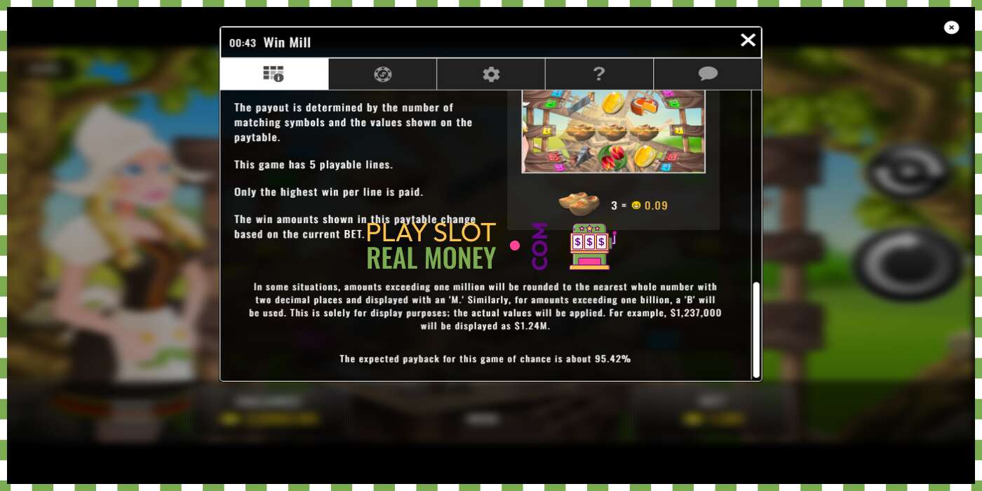 Slot Win Mill za skutočné peniaze, obrázok - 7