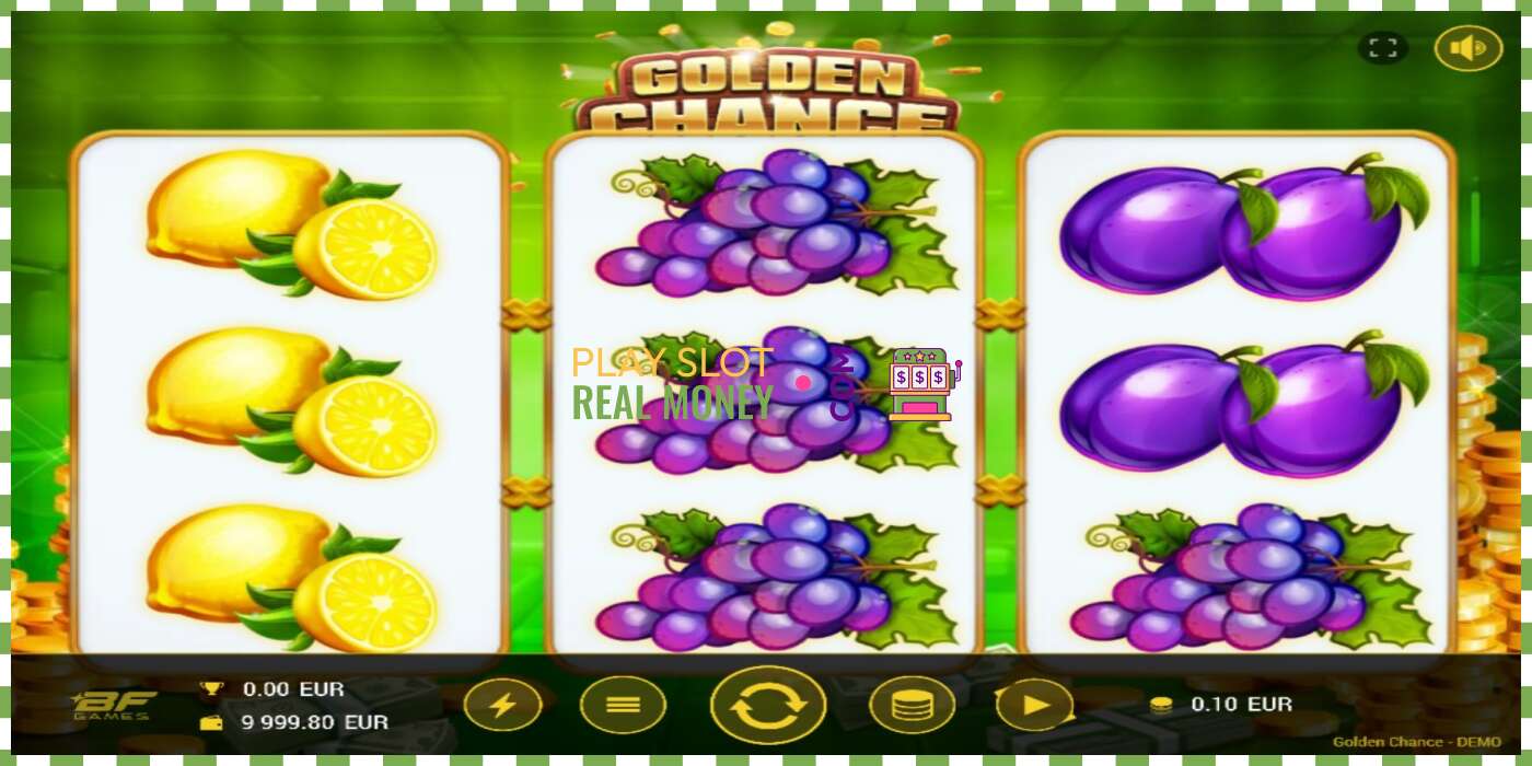 Слот Golden Chance на реальные деньги, картинка - 1