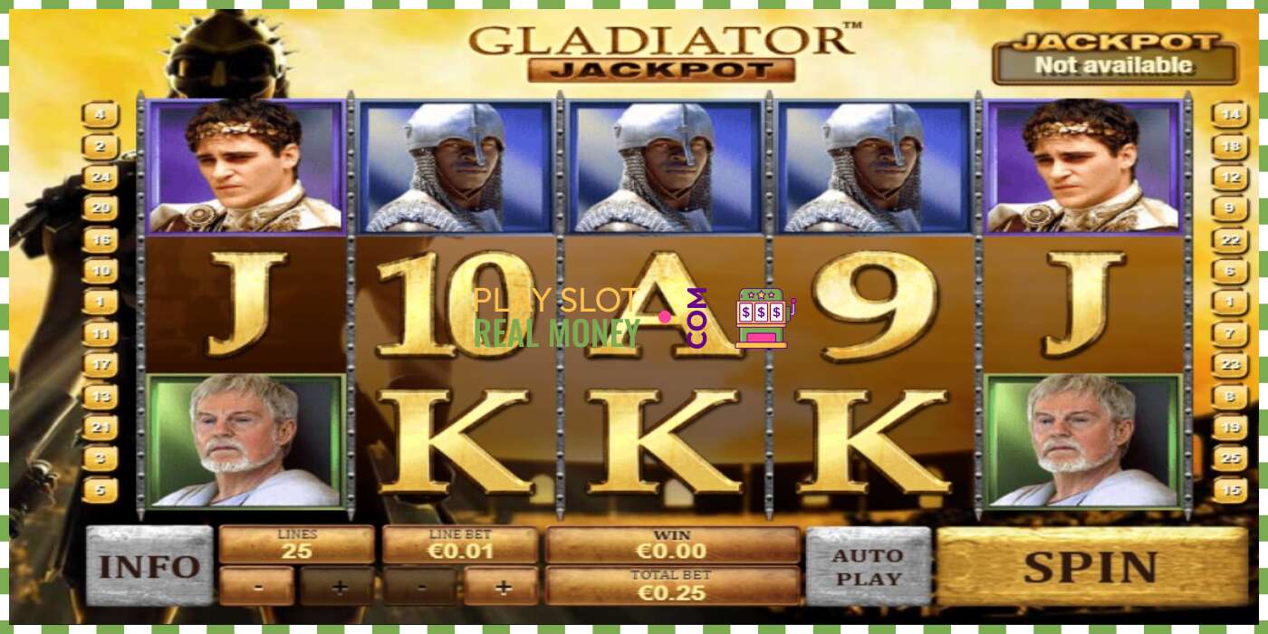 Слот Gladiator Jackpot на реальные деньги, картинка - 1