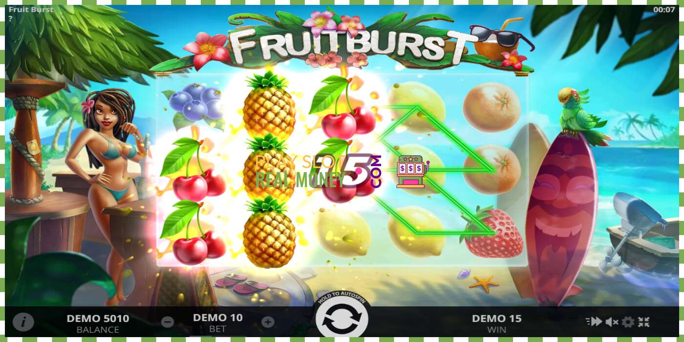 Слот Fruitburst на реальные деньги, картинка - 2