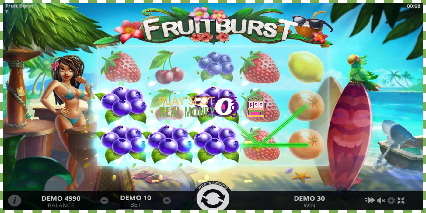 Слот Fruitburst на реальные деньги, картинка - 3