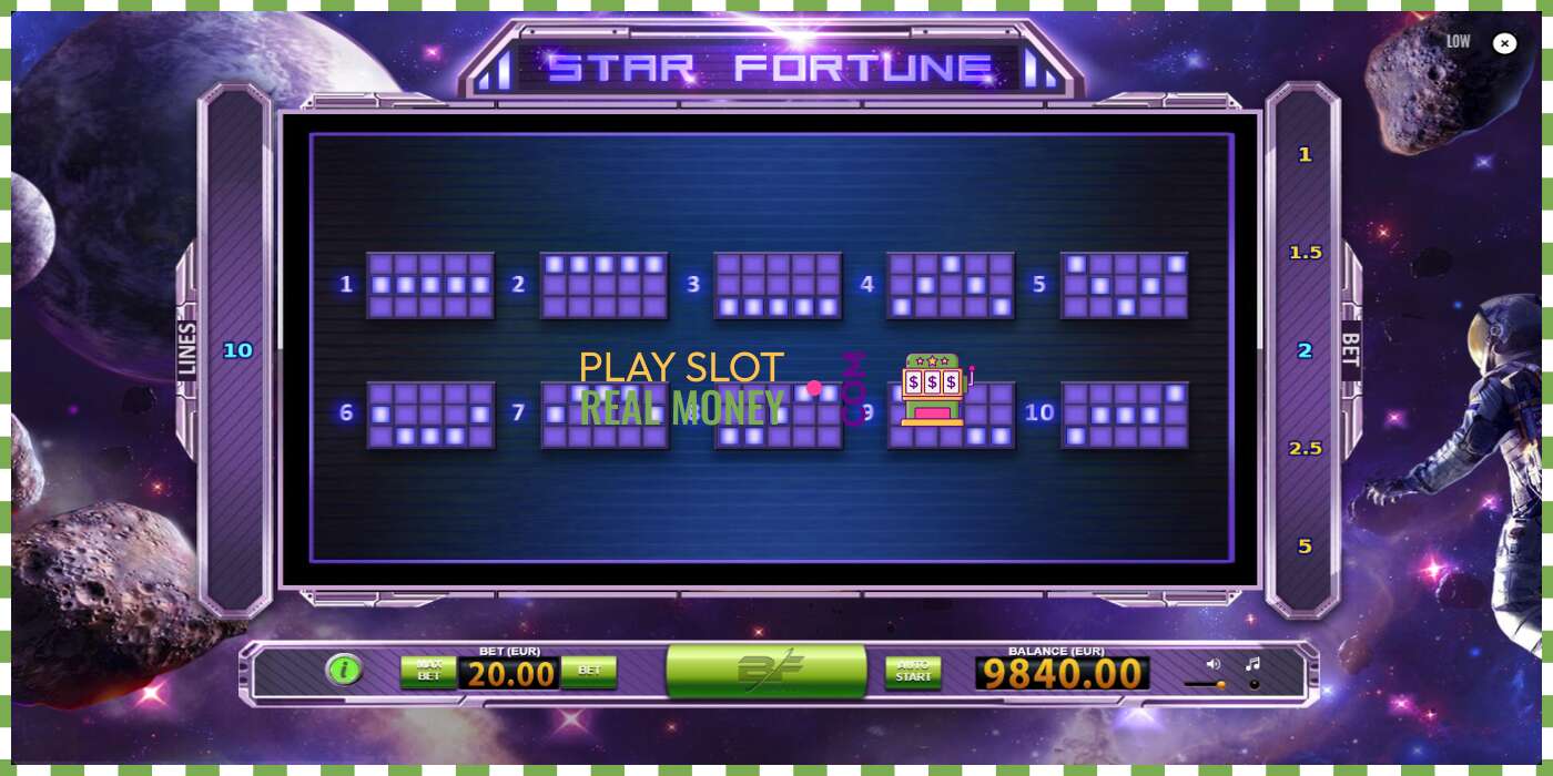 Слот Star Fortune на реальные деньги, картинка - 7