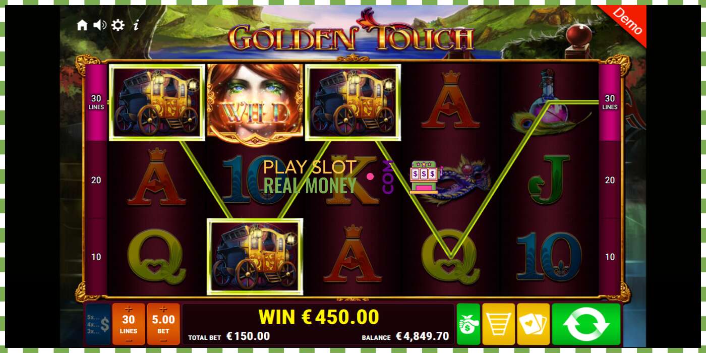 Слот Golden Touch на реальные деньги, картинка - 3