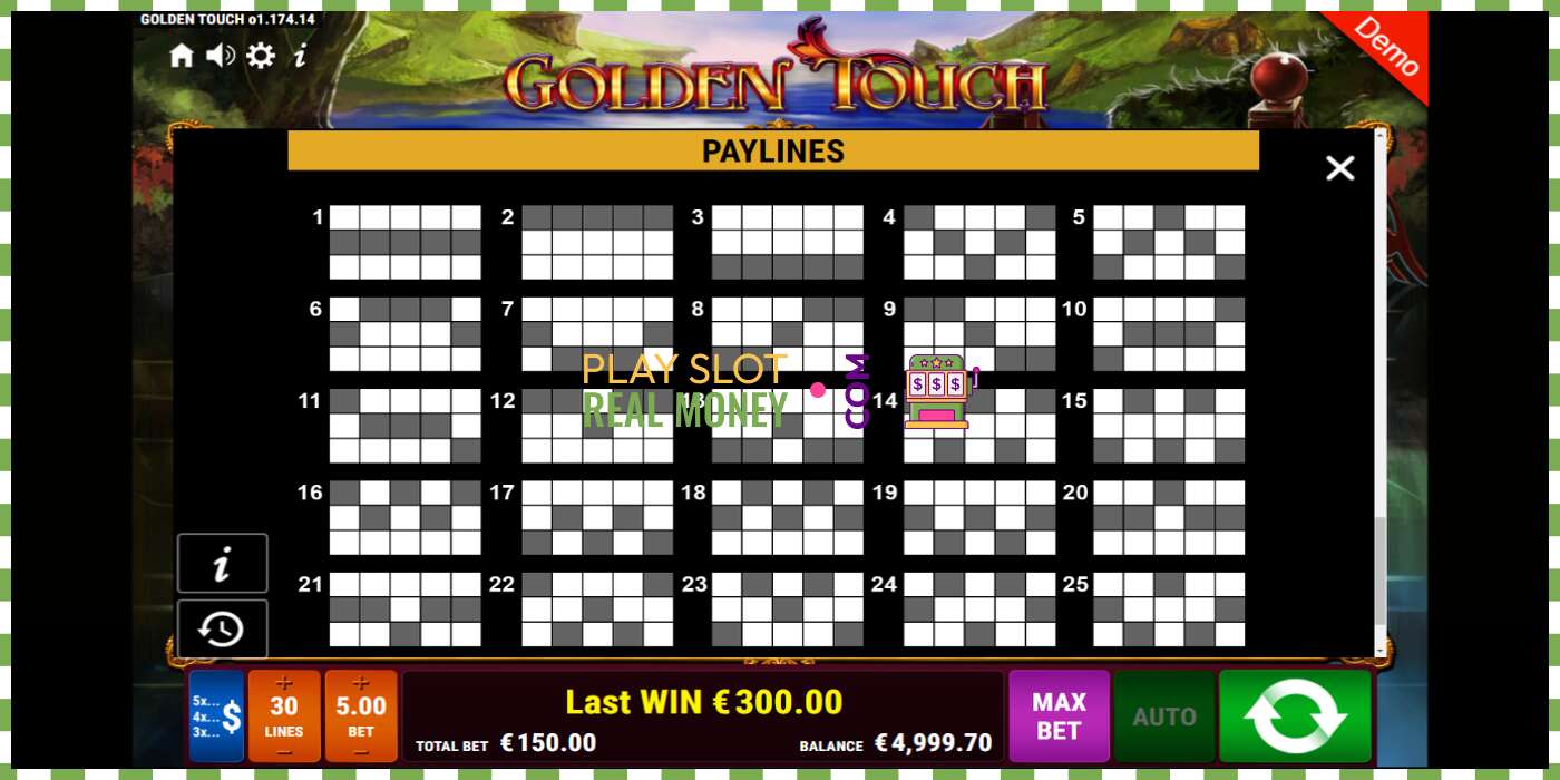 Слот Golden Touch на реальные деньги, картинка - 7