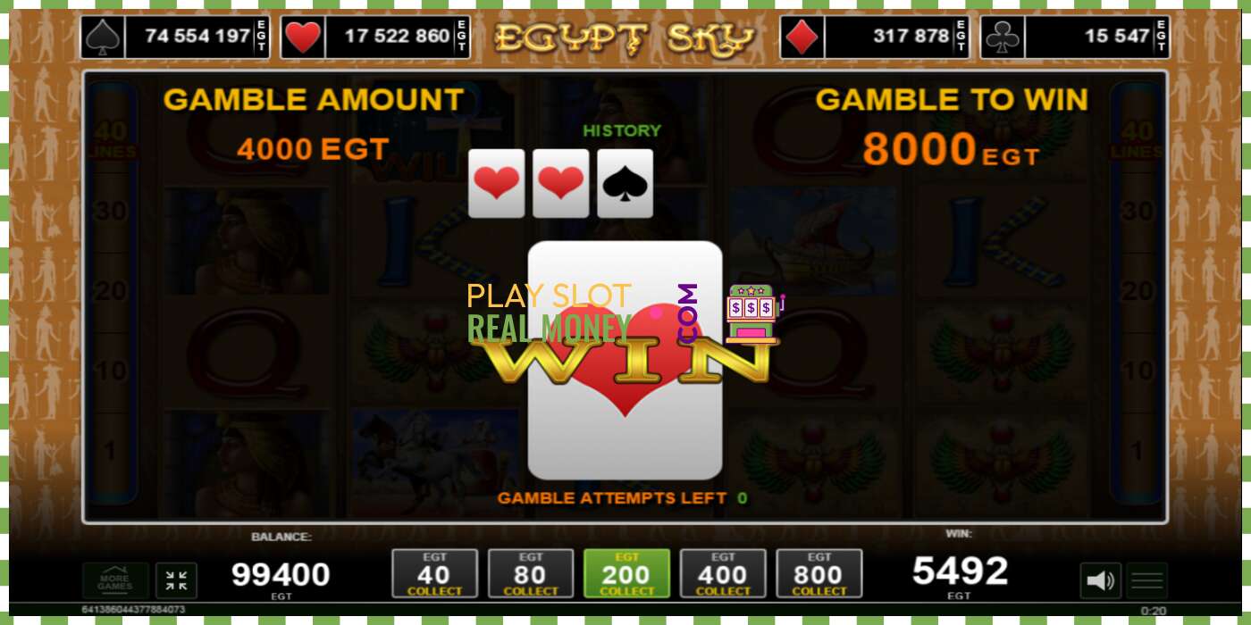 Slot Egypt Sky untuk wang sebenar, gambar - 4