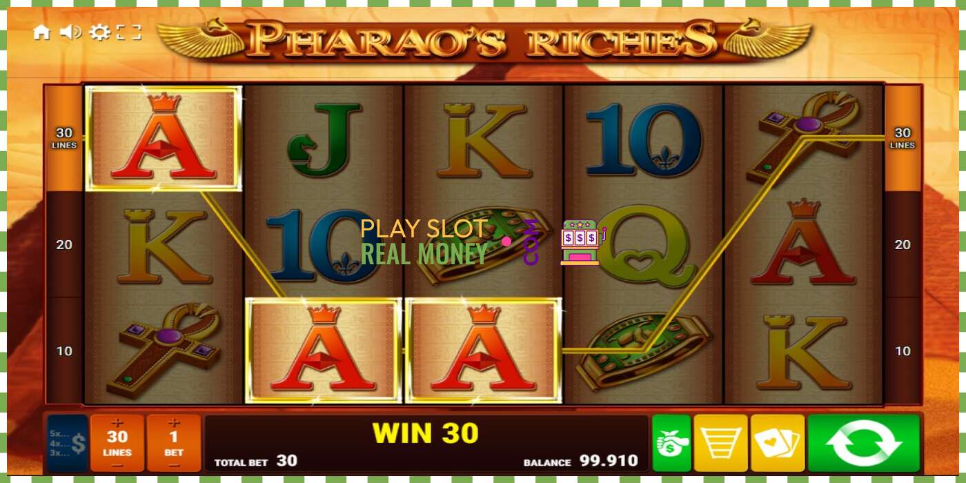 Слот Pharaos Riches на реальные деньги, картинка - 2