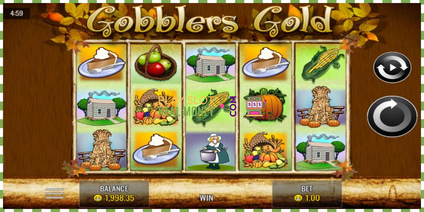 Слот Gobblers Gold на реальные деньги, картинка - 1