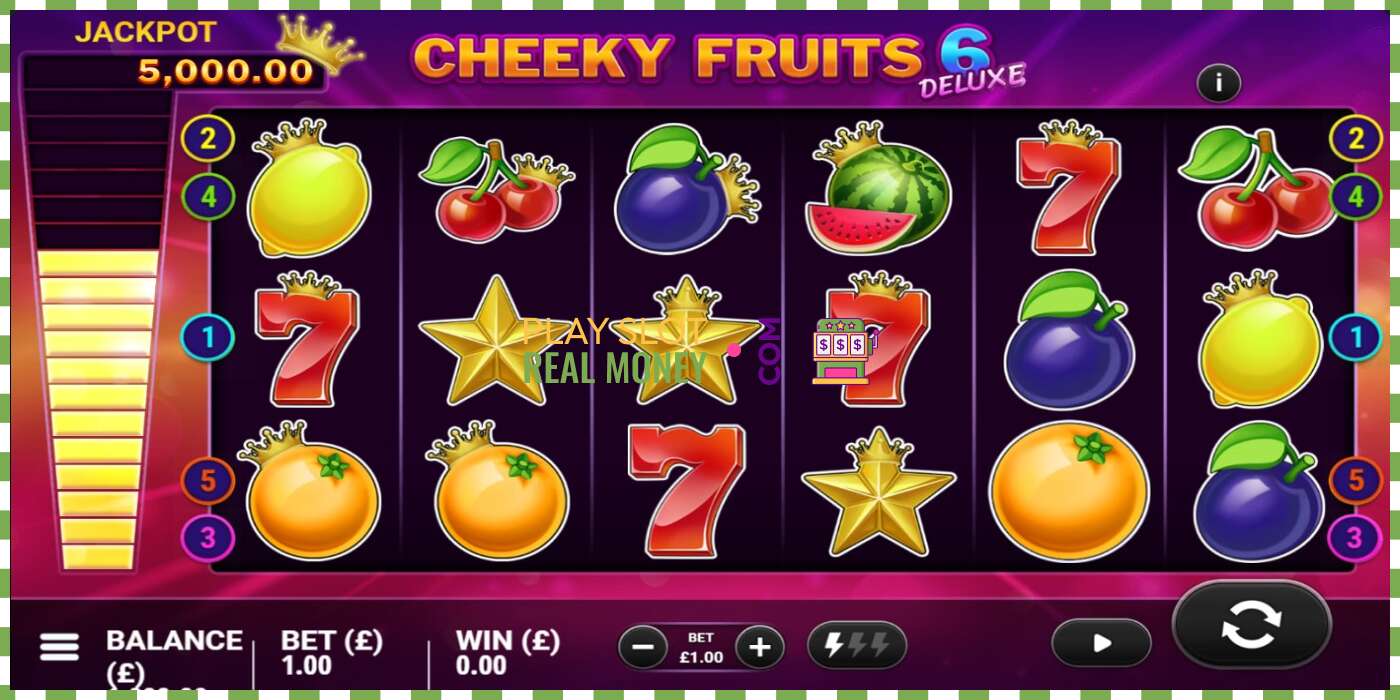 Слот Cheeky Fruits 6 Deluxe на реальные деньги, картинка - 1