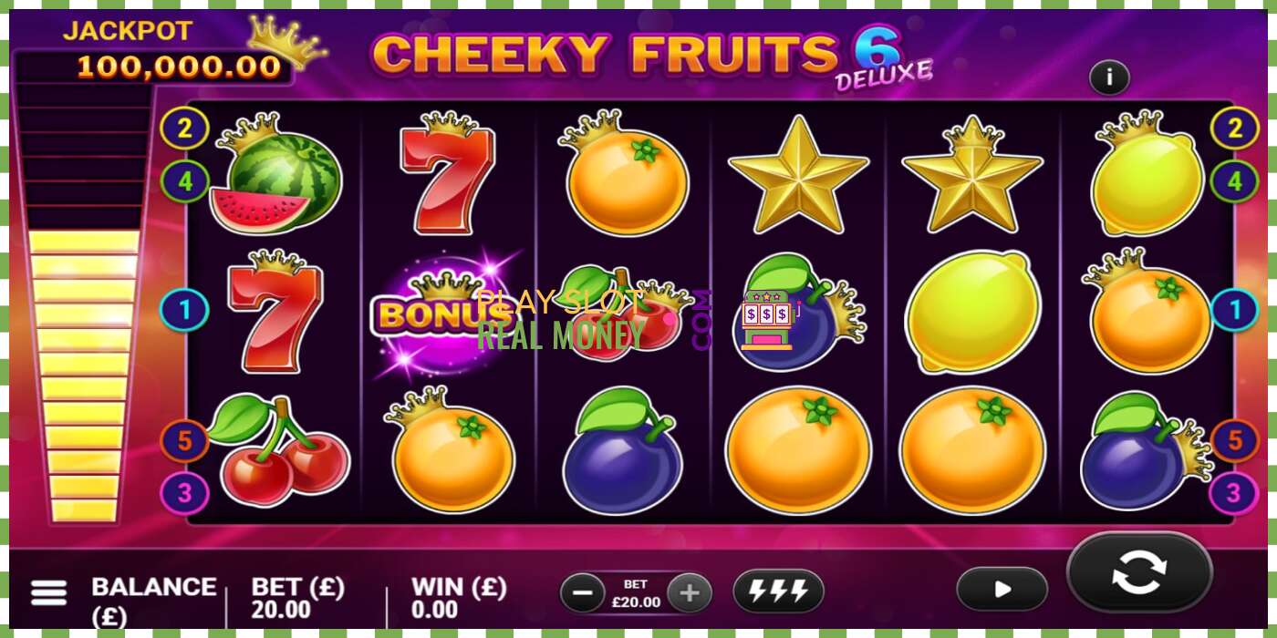 Слот Cheeky Fruits 6 Deluxe на реальные деньги, картинка - 3