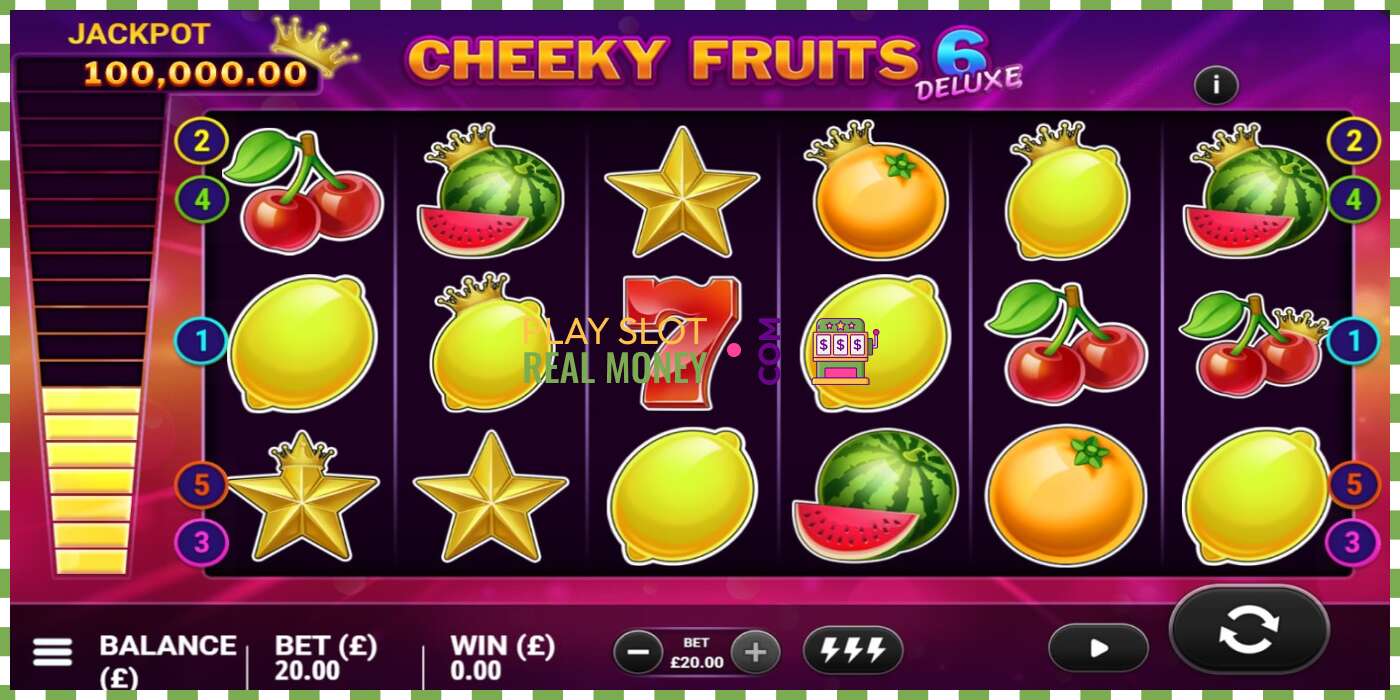 Слот Cheeky Fruits 6 Deluxe на реальные деньги, картинка - 4