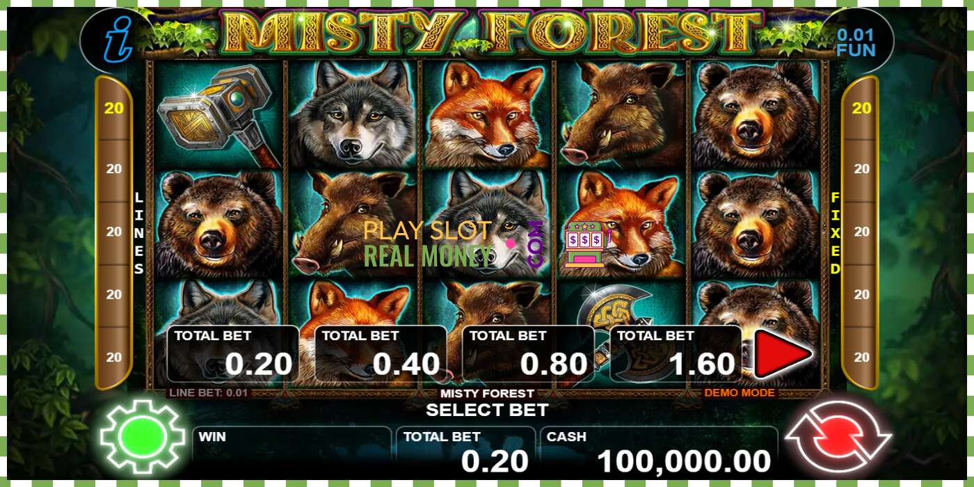 Слот Misty Forest на реальные деньги, картинка - 1