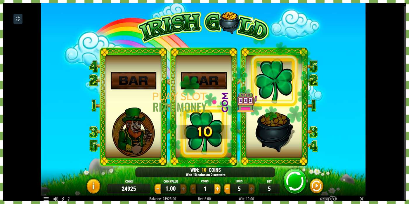 Slot Irish Gold haqiqiy pul uchun, rasm - 4