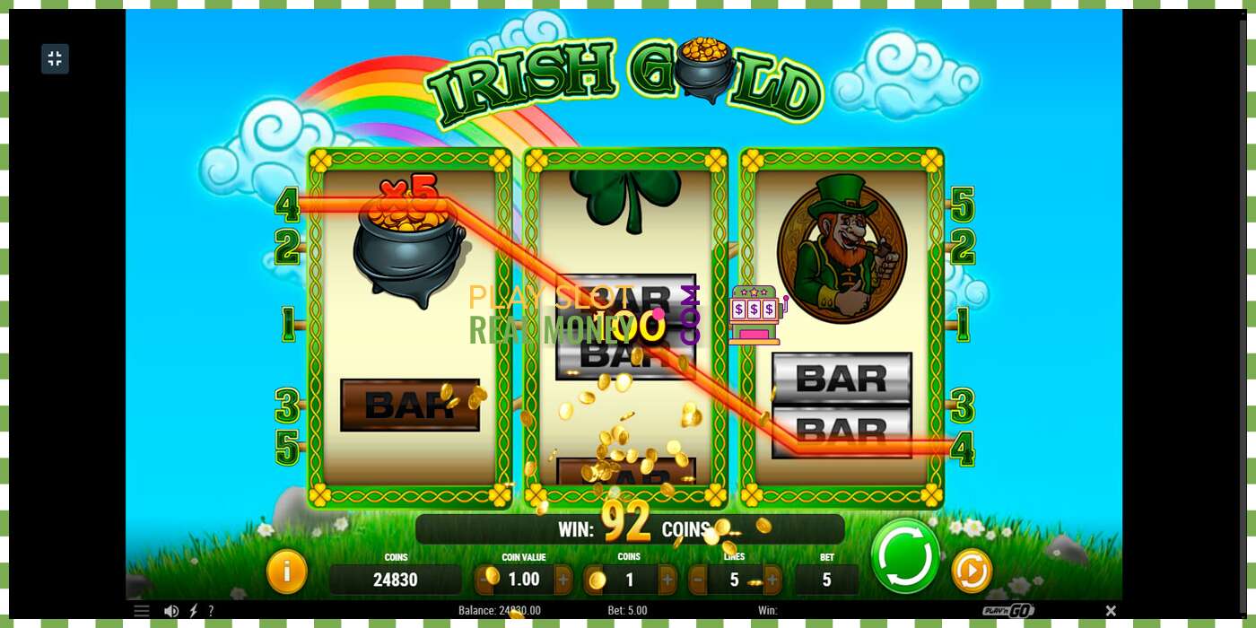 Slot Irish Gold haqiqiy pul uchun, rasm - 5