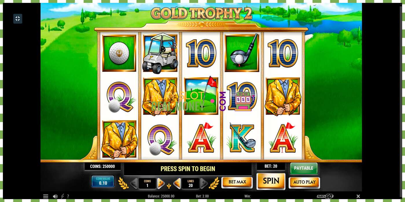 Слот Gold Trophy 2 на реальные деньги, картинка - 1