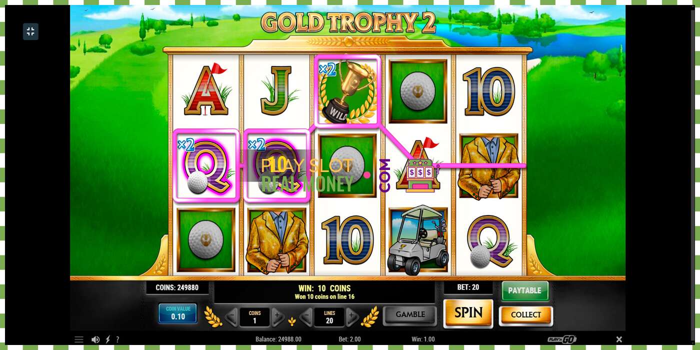 Слот Gold Trophy 2 на реальные деньги, картинка - 2