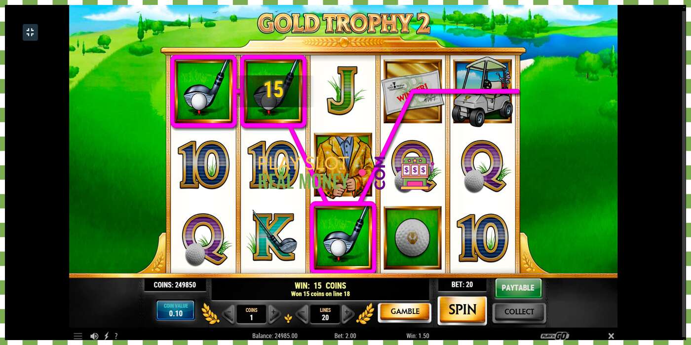 Слот Gold Trophy 2 на реальные деньги, картинка - 3