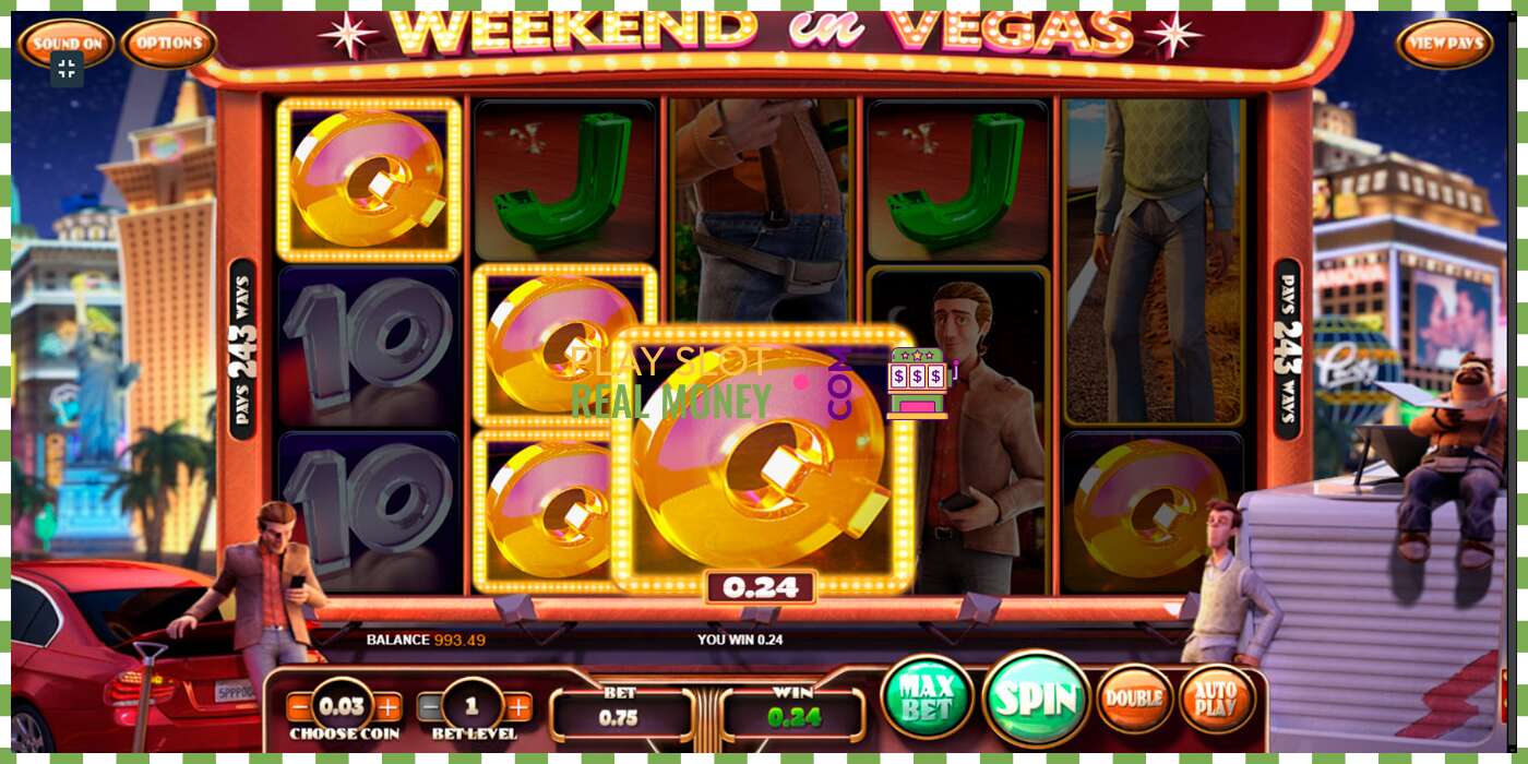 Слот Weekend In Vegas на реальные деньги, картинка - 2