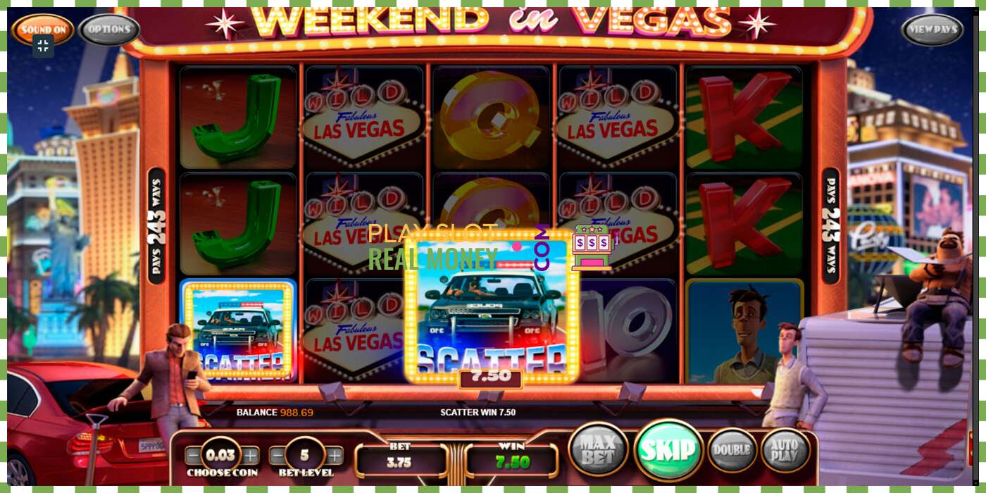 Слот Weekend In Vegas на реальные деньги, картинка - 4