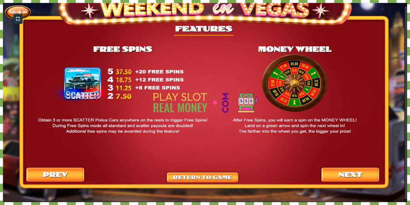 Слот Weekend In Vegas на реальные деньги, картинка - 7