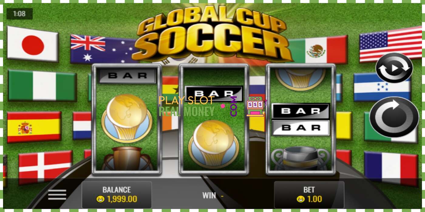 Слот Global Cup Soccer на реальные деньги, картинка - 1