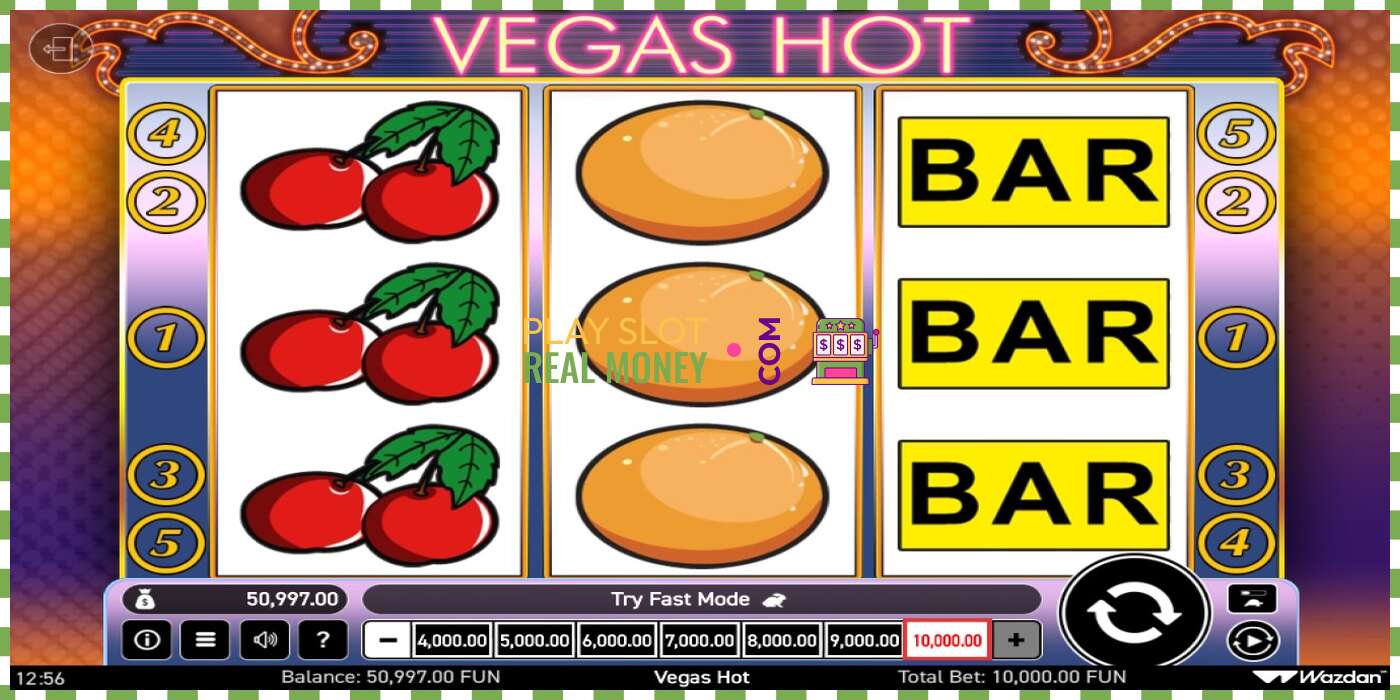 Слот Vegas Hot на реальные деньги, картинка - 3