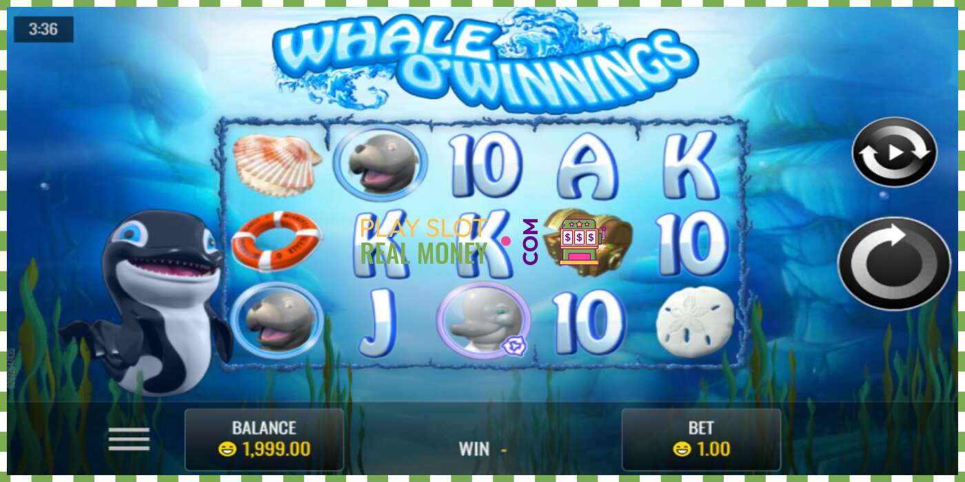 Слот Whale O’Winnings на реальные деньги, картинка - 1