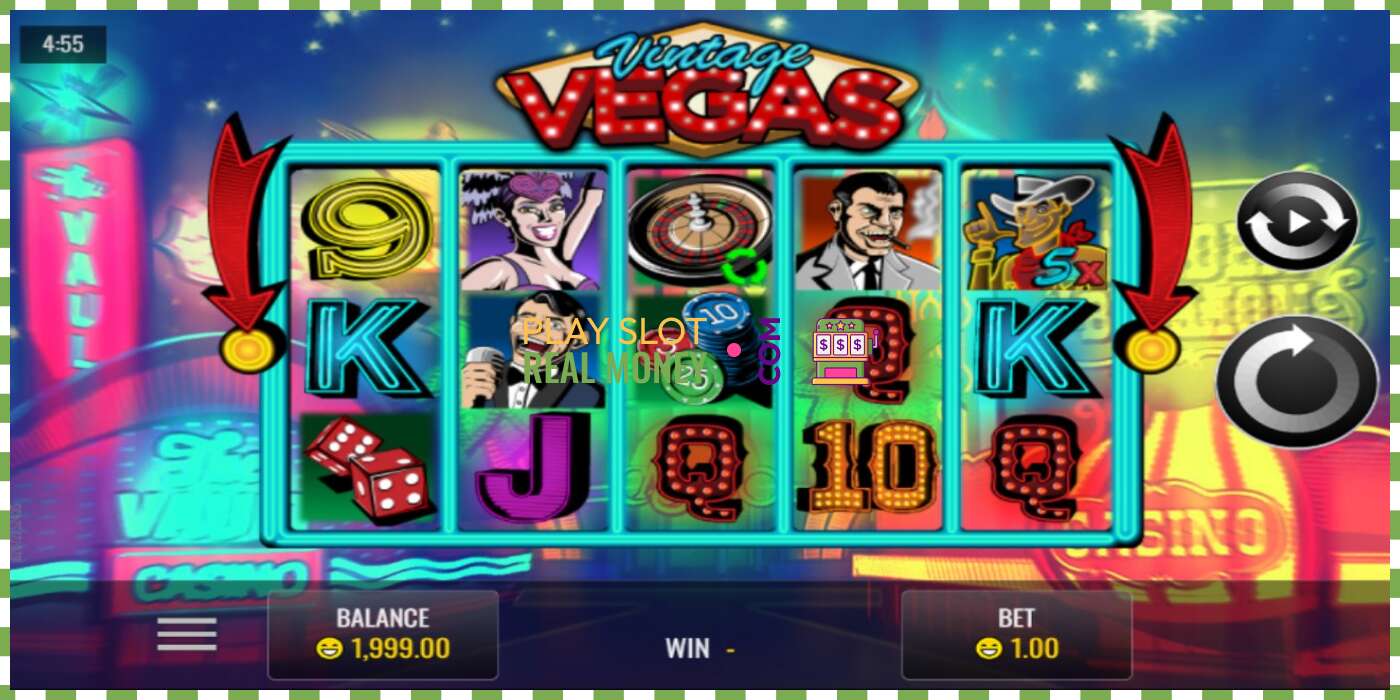 Слот Vintage Vegas на реальные деньги, картинка - 1