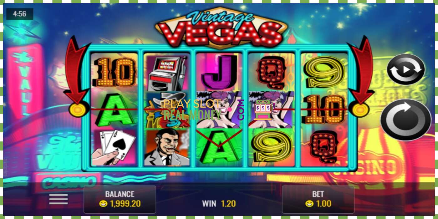 Slot Vintage Vegas for real money, picture - 2