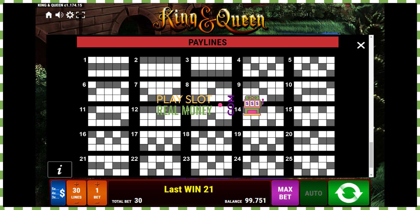 Slot King Queen za skutočné peniaze, obrázok - 7