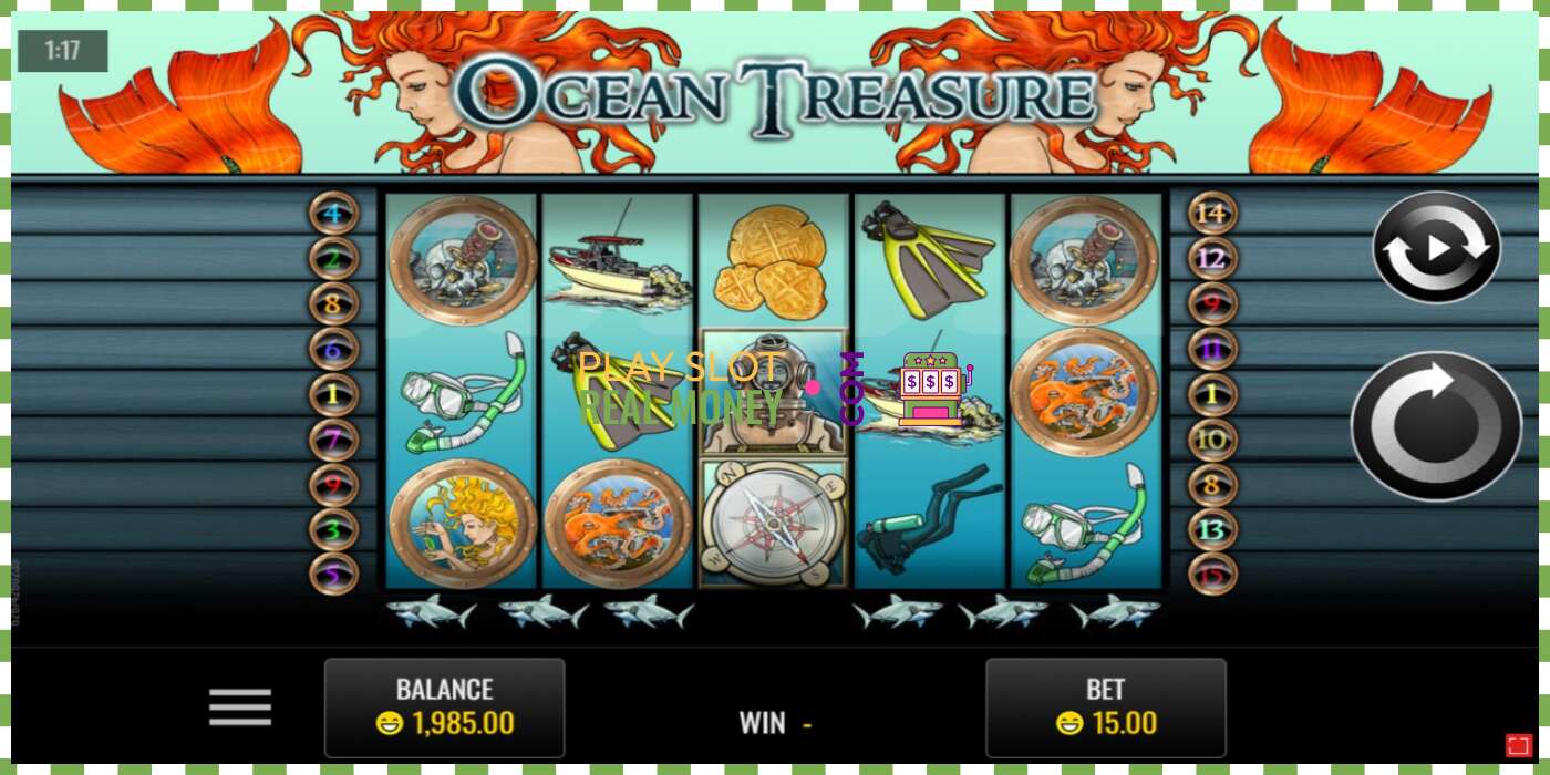 Слот Ocean Treasure на реальные деньги, картинка - 1