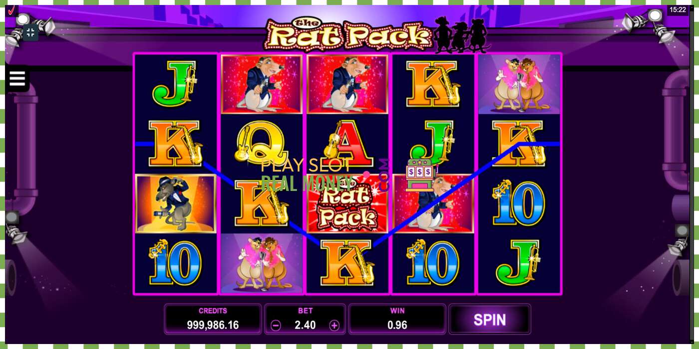 Slots The Rat Pack par īstu naudu, bilde - 3