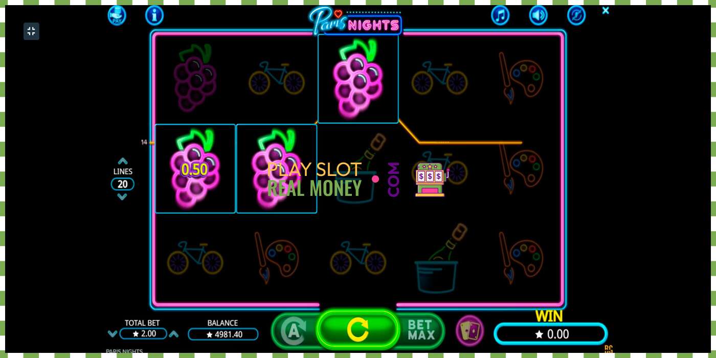 Slots Paris Nights par īstu naudu, bilde - 4