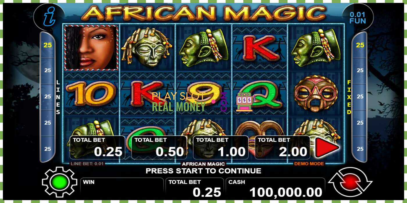 Слот African Magic на реальные деньги, картинка - 1