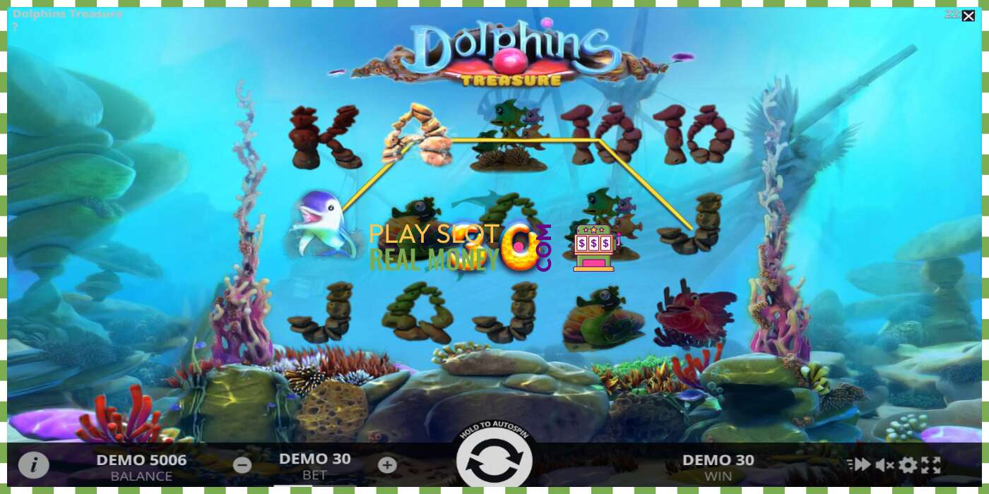 Слот Dolphins Treasure на реальные деньги, картинка - 3