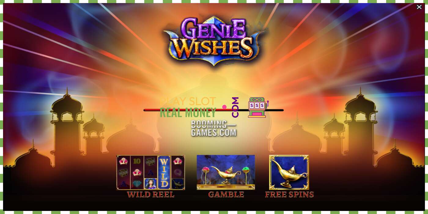 Slot Genie Wishes za skutočné peniaze, obrázok - 1