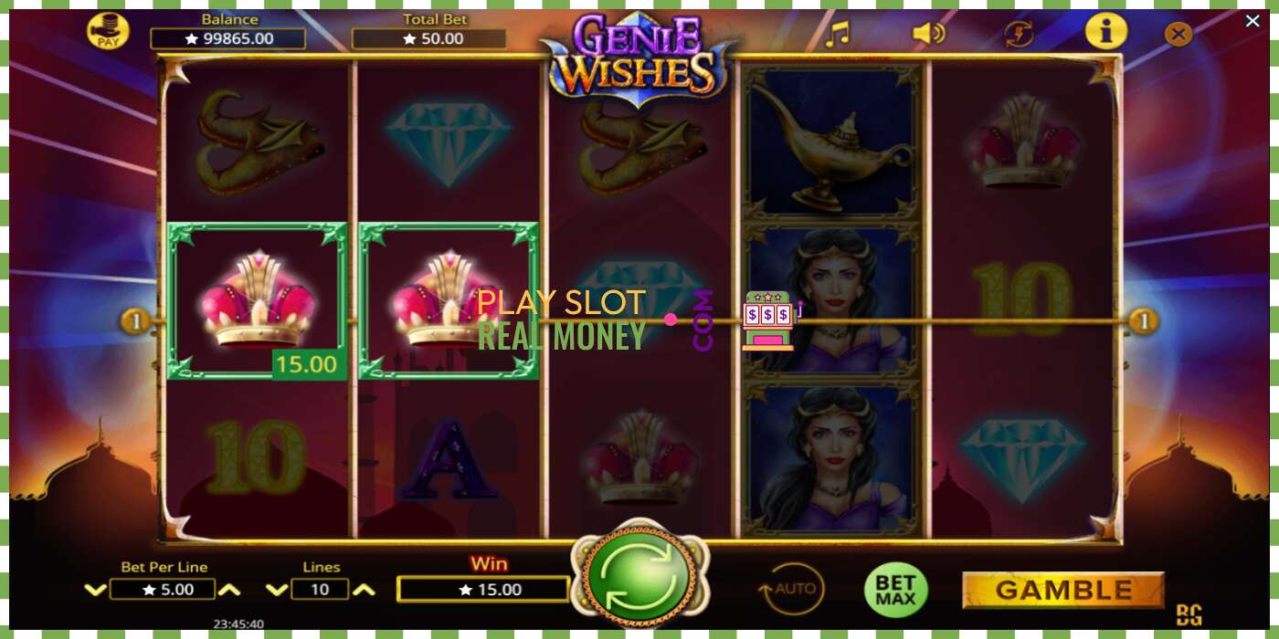 Slot Genie Wishes za skutočné peniaze, obrázok - 3