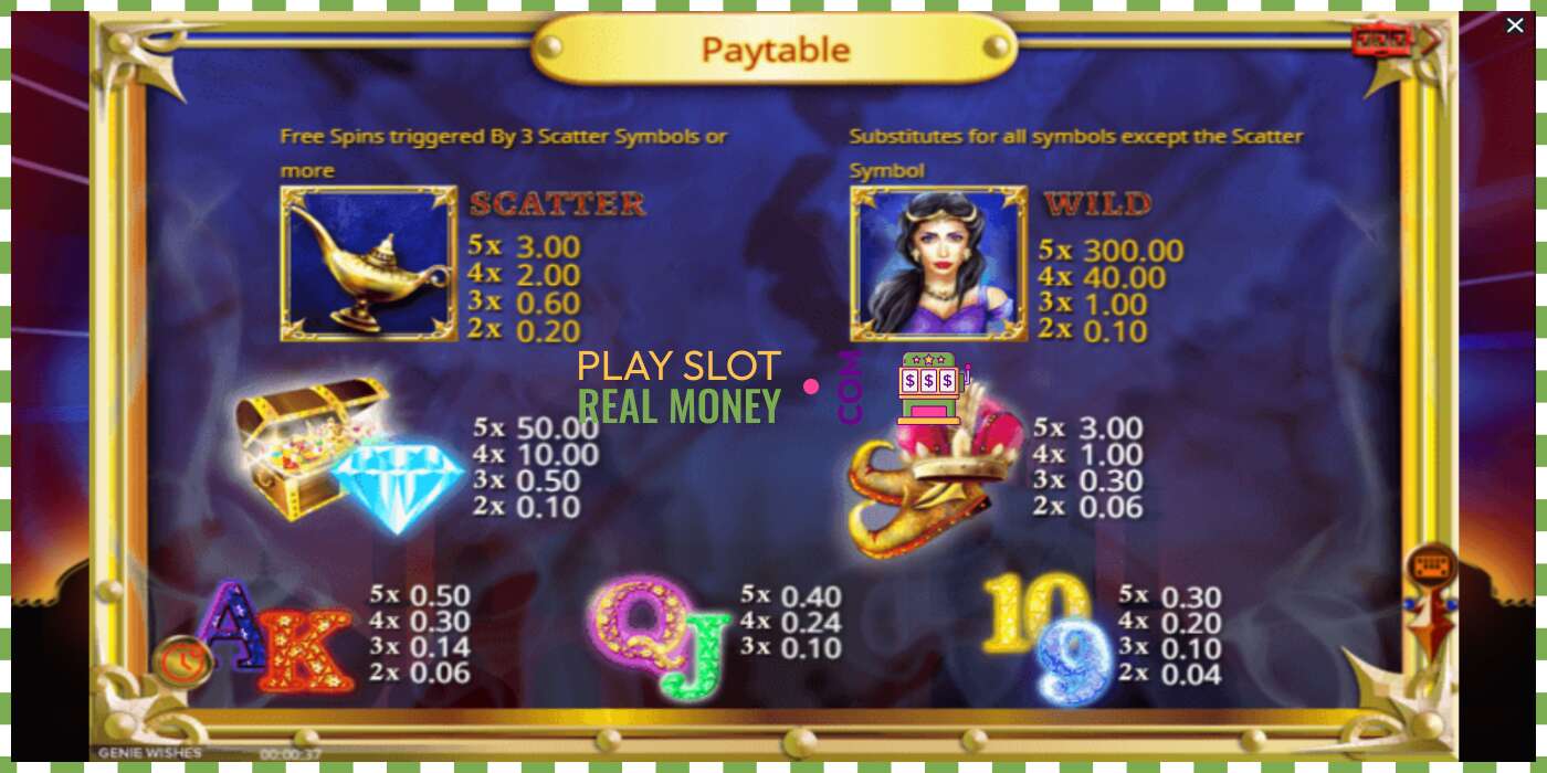 Slot Genie Wishes za skutočné peniaze, obrázok - 5