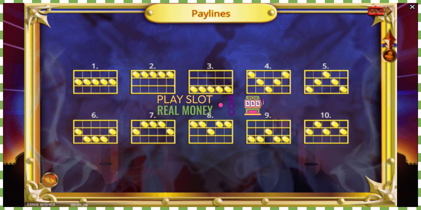 Slot Genie Wishes za skutočné peniaze, obrázok - 6